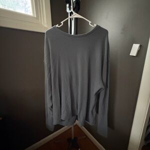 Boys Lie Charcoal Long Sleeve Top